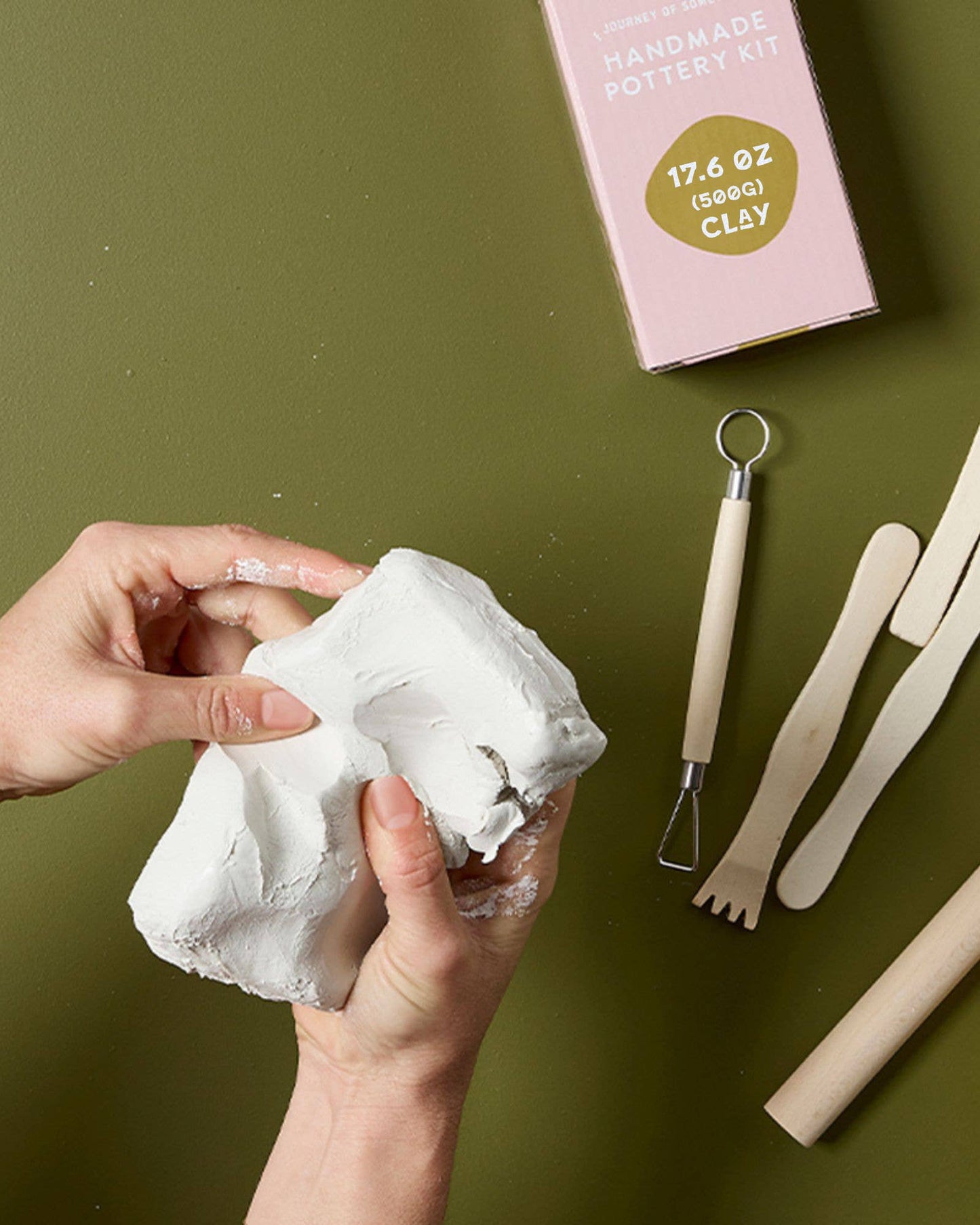 Deluxe Handmade Pottery Craft Kit