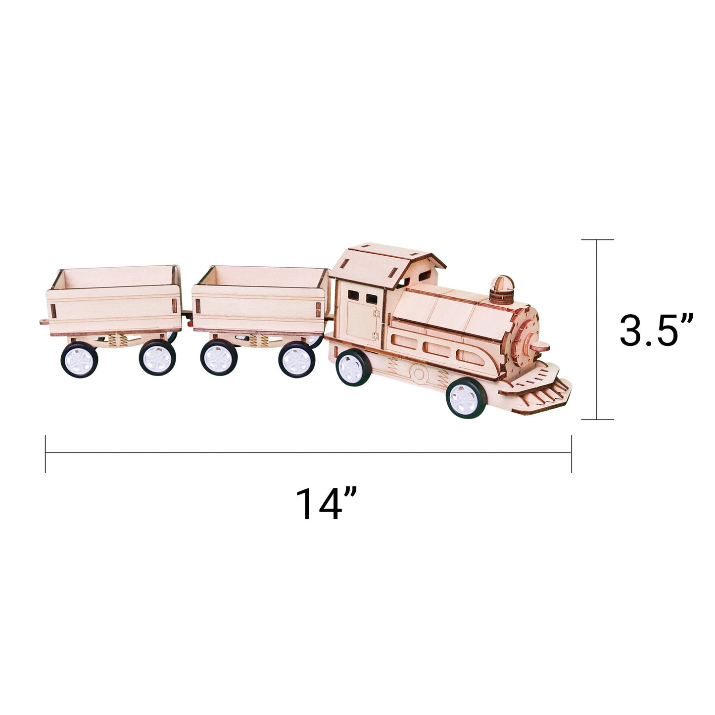 Train DIY Kit — Build Your Own Motor-Driven STEM Toy