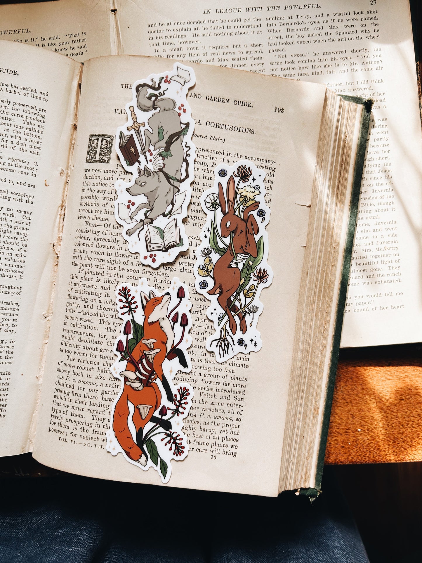 Autumnal Fox | Waterproof Sticker