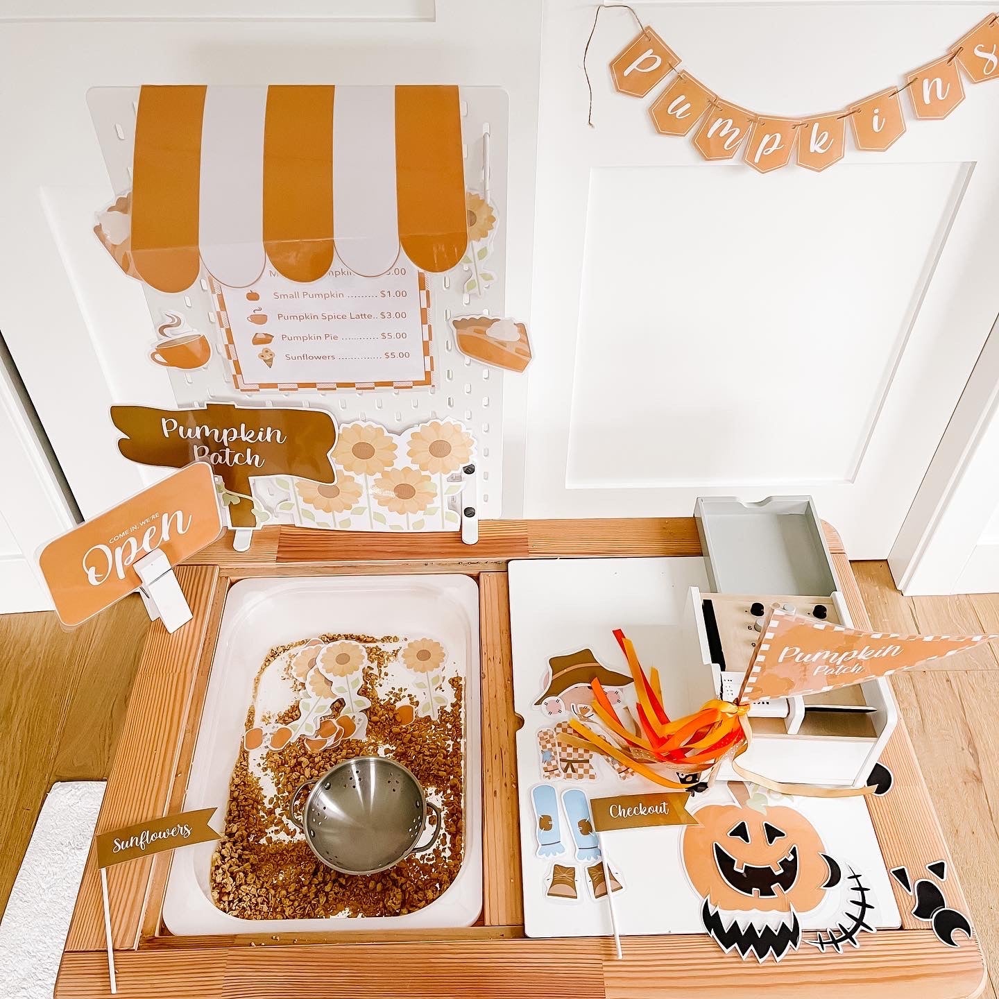 Pumpkin Patch Printable Dramatic Play
