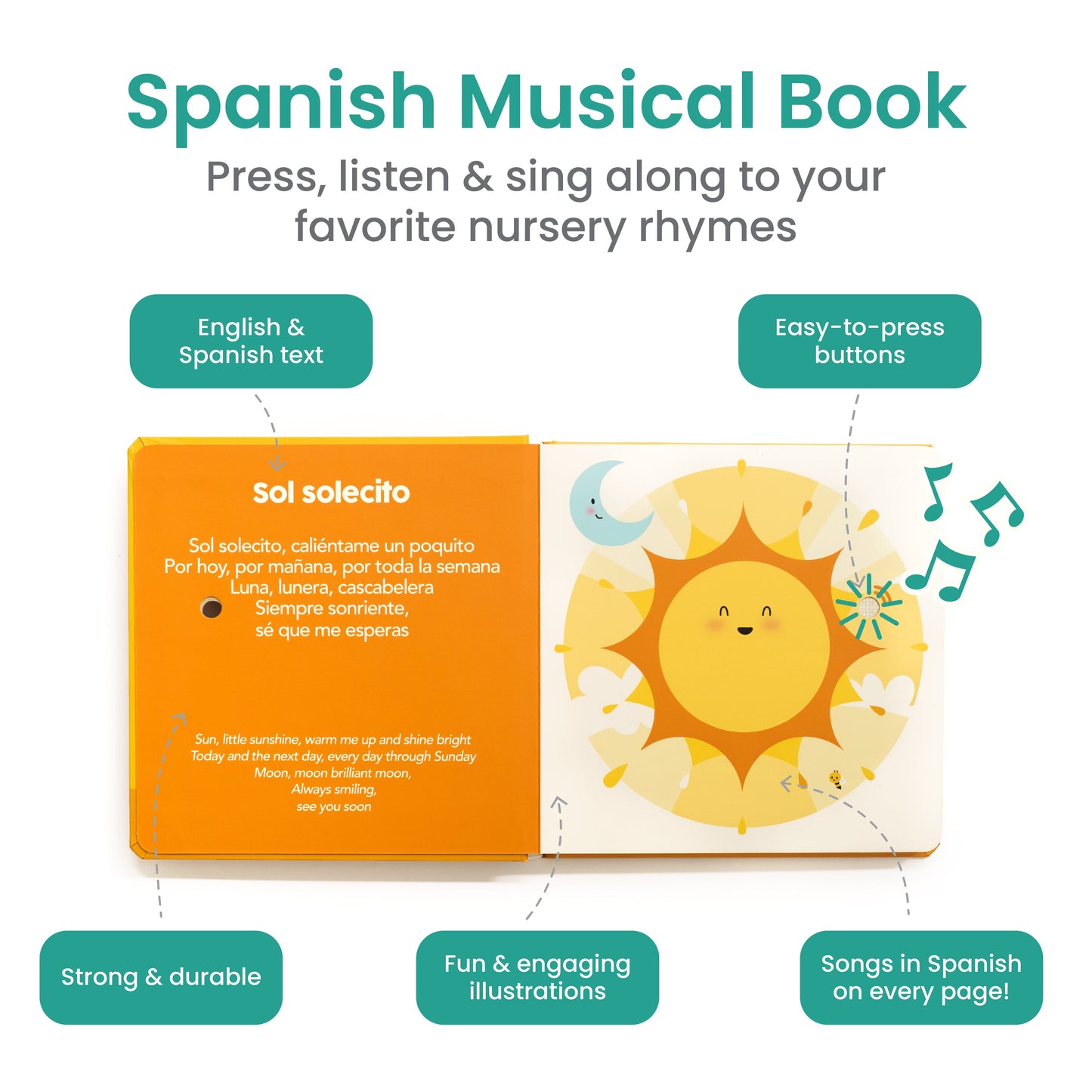 Sol Solecito & Other Nursery Rhymes Musical Book