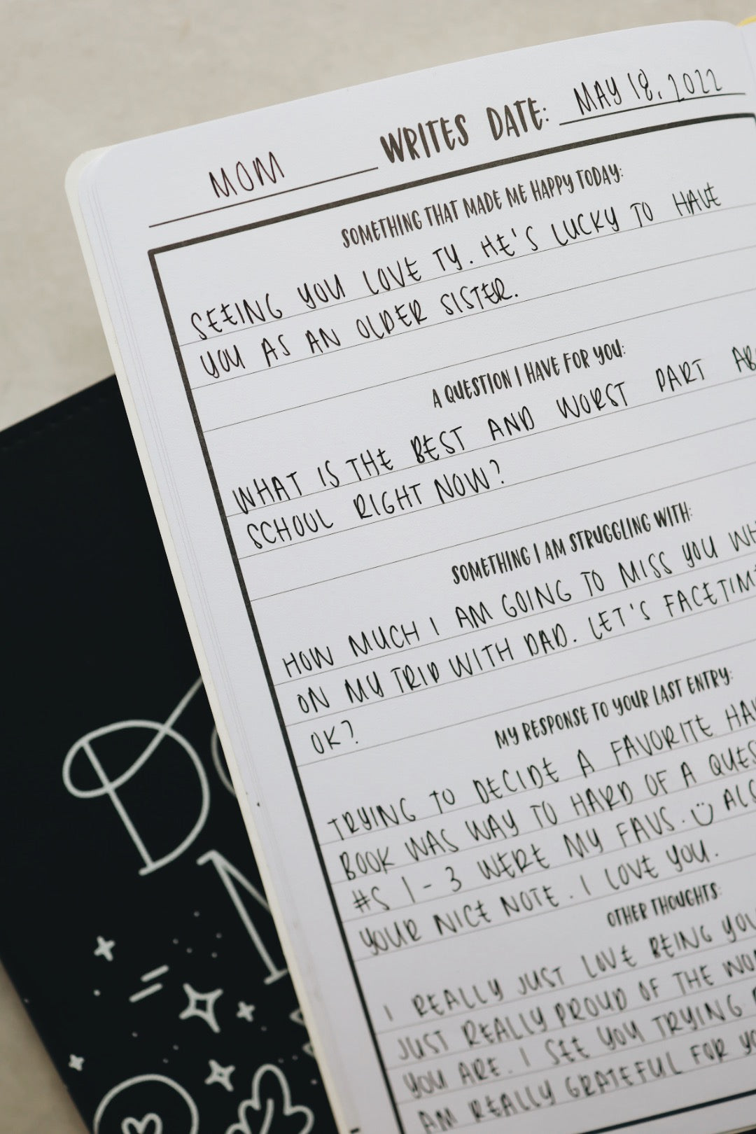Mom & Dad Connection Journal