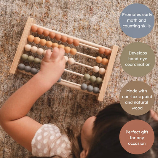 Neutral Wooden Abacus