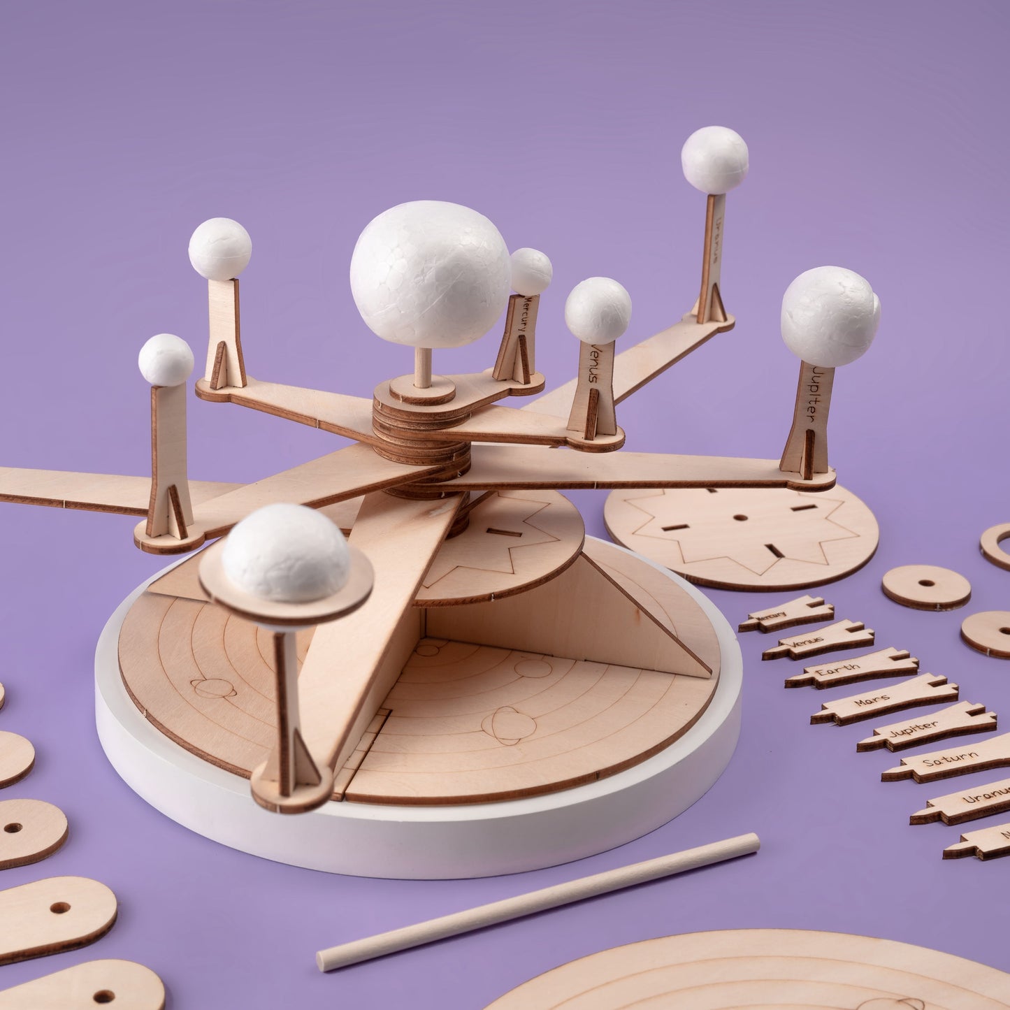 Solar System Model DIY Kit | Educational STEM Toy