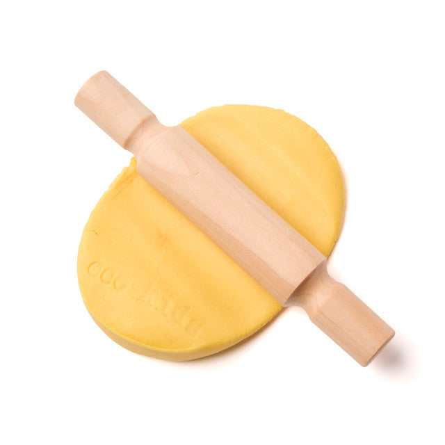 Eco-Dough Wooden Tool Set | 3-Piece All-Natural Birchwood Play Tools