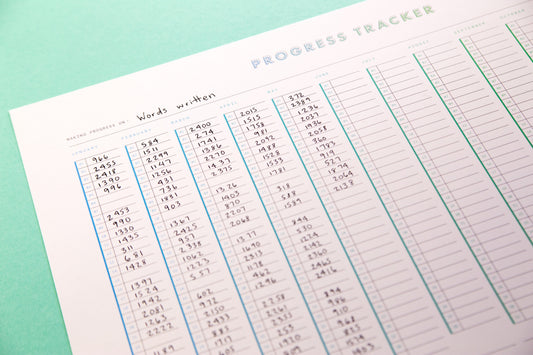 Progress Tracker - Habit Tracker Poster