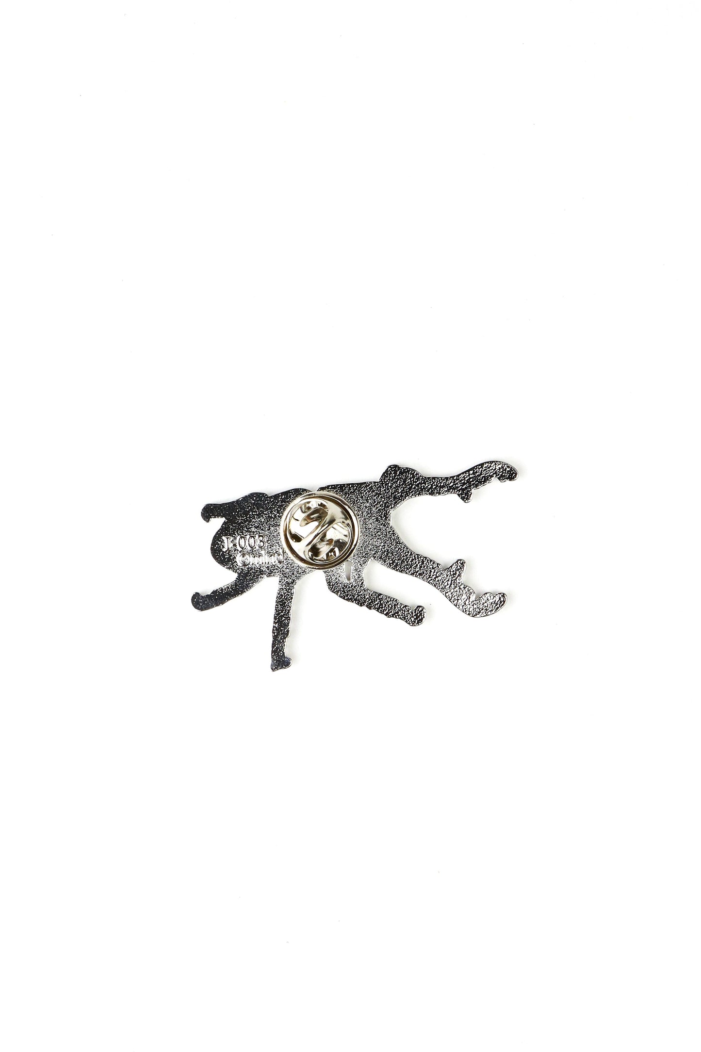 Giraffe Stag Beetle Enamel Pin (Prosopocoilus giraffa)