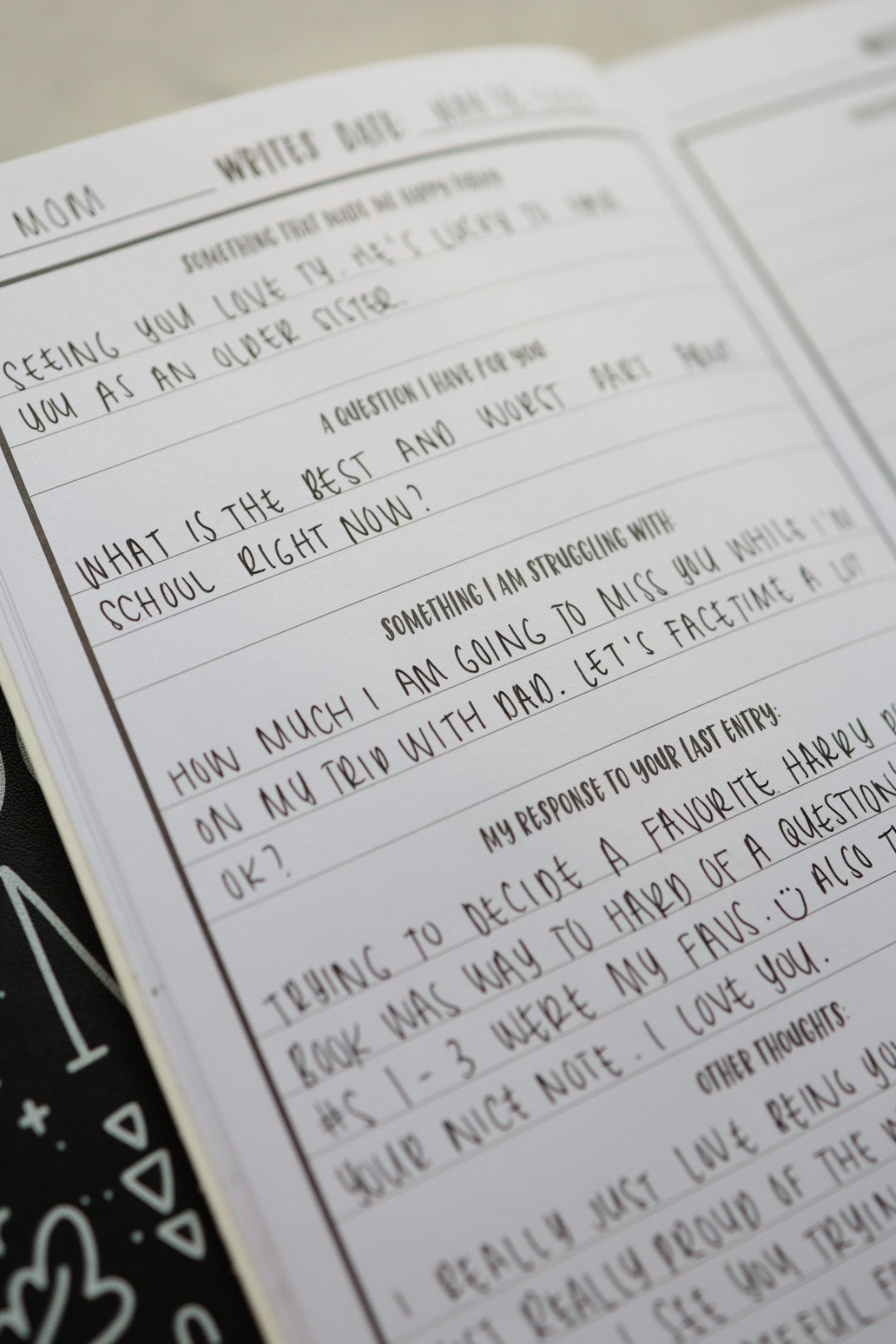 Mom & Dad Connection Journal
