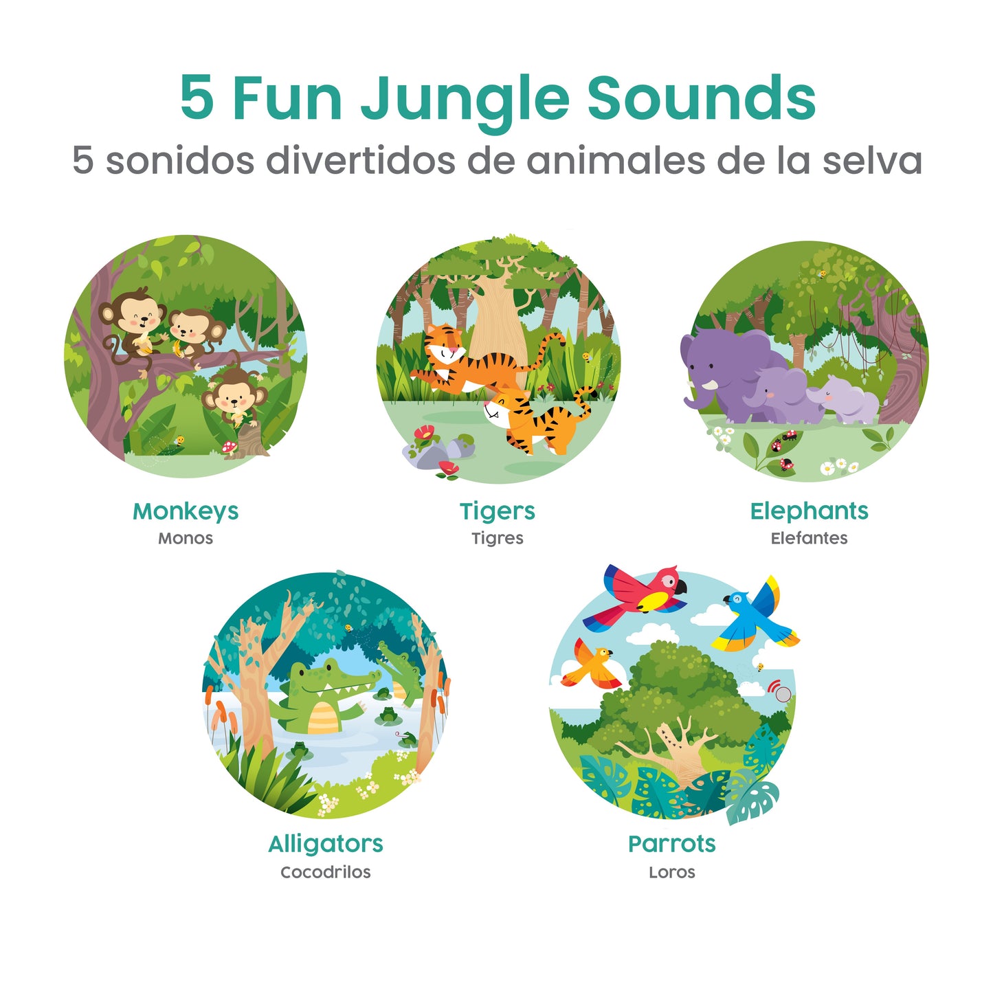 La Selva (The Jungle) Sound Book