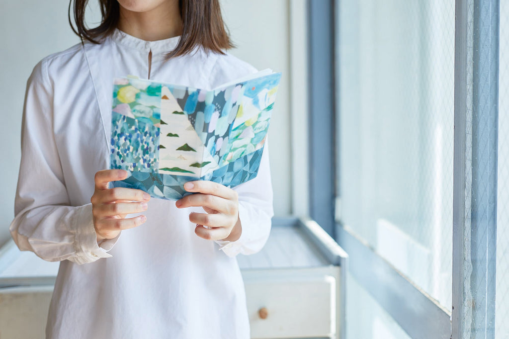HITOTOKI Planning Notebook, Patchwork - Passport size