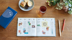 HITOTOKI Planning Notebook, Bicolor - Passport size