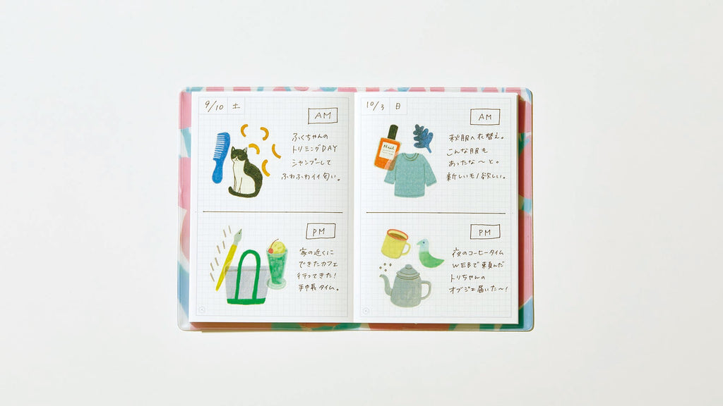 HITOTOKI Planning Notebook, Patchwork - Comic size