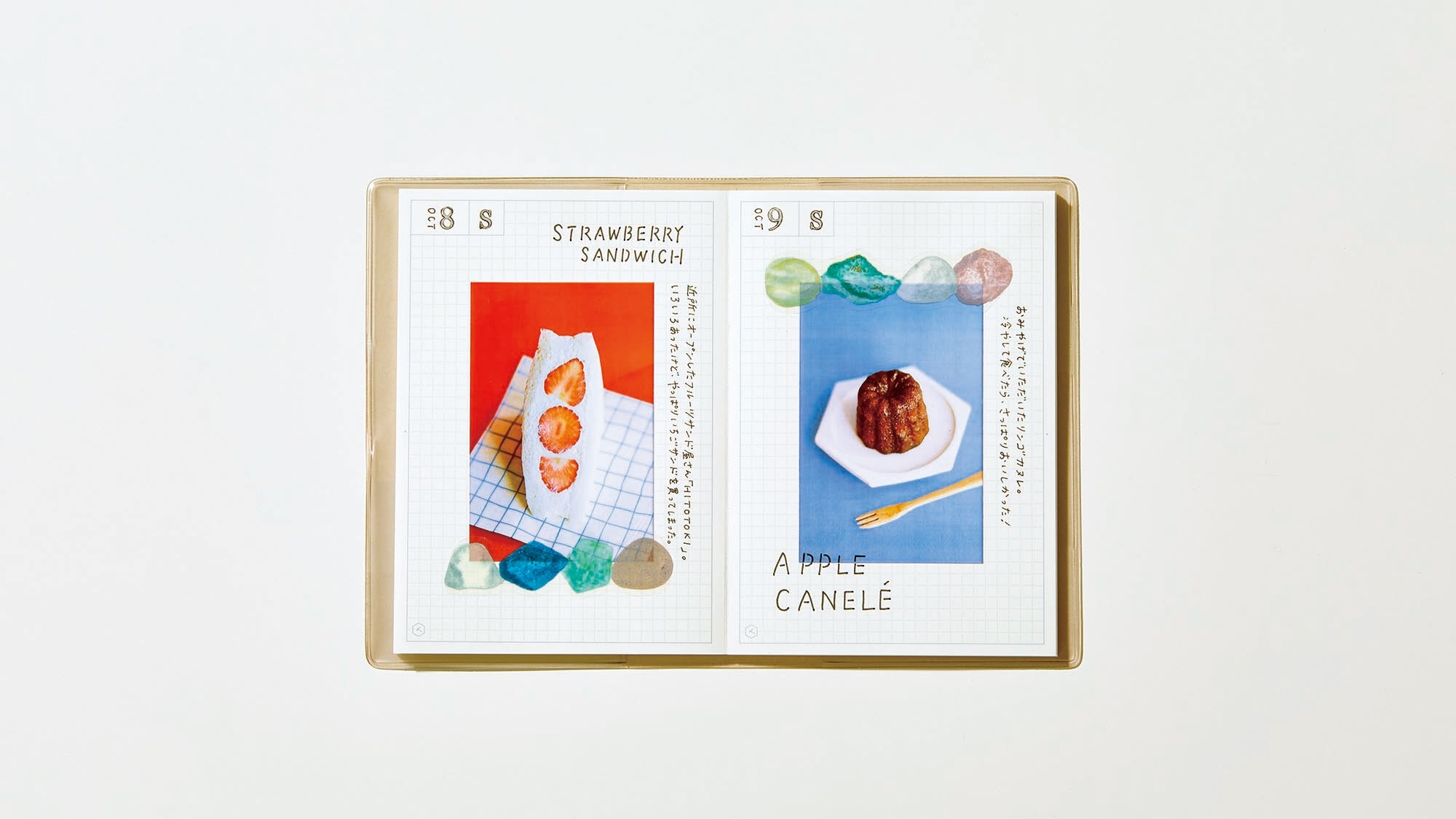 HITOTOKI Planning Notebook, Patchwork - Passport size