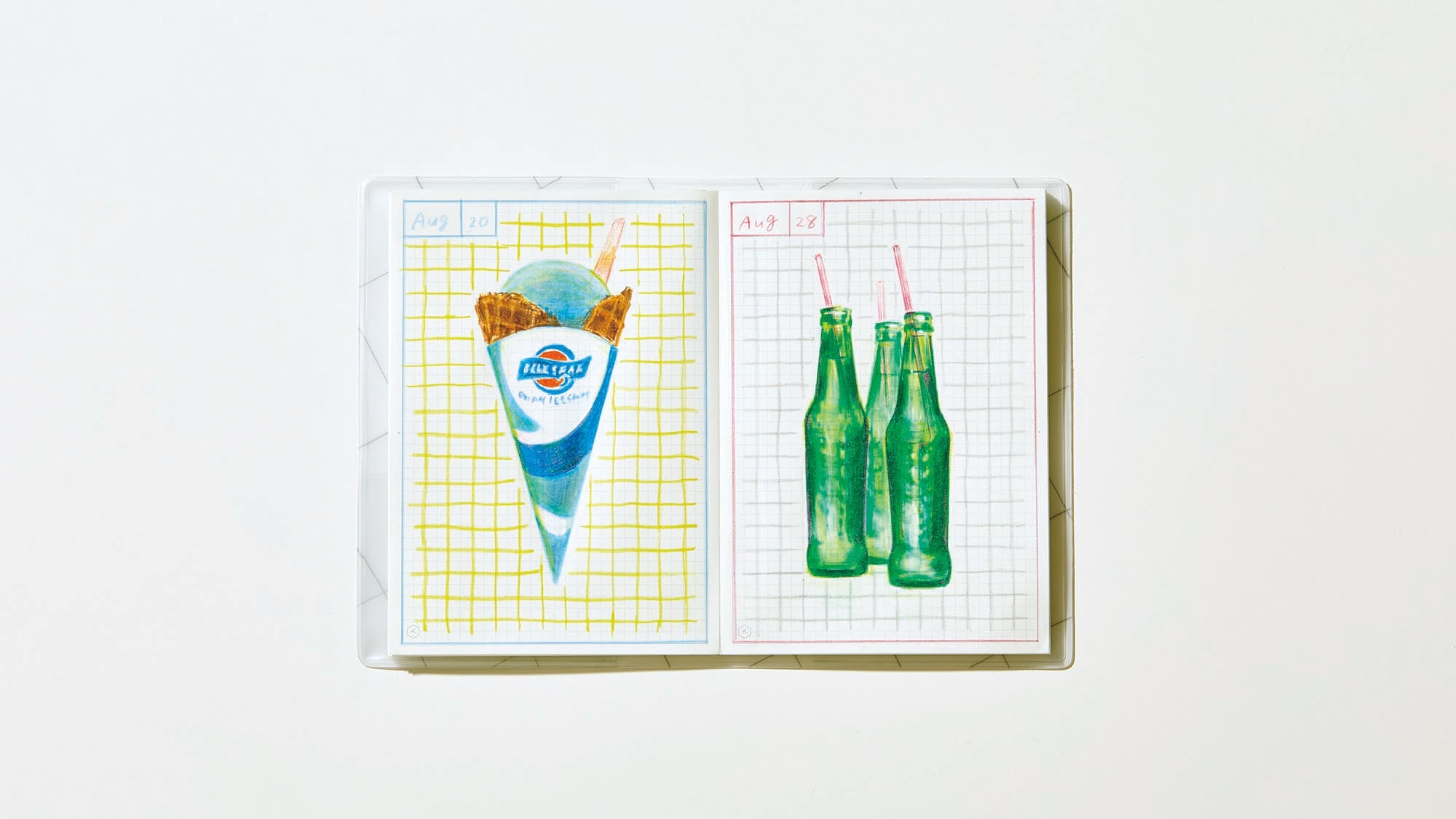 HITOTOKI Planning Notebook, Bloom - Square size