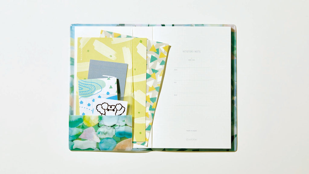HITOTOKI Planning Notebook, Patchwork - Comic size