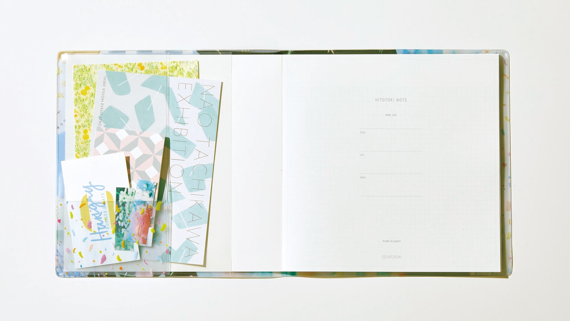 HITOTOKI Planning Notebook, Bloom - Square size