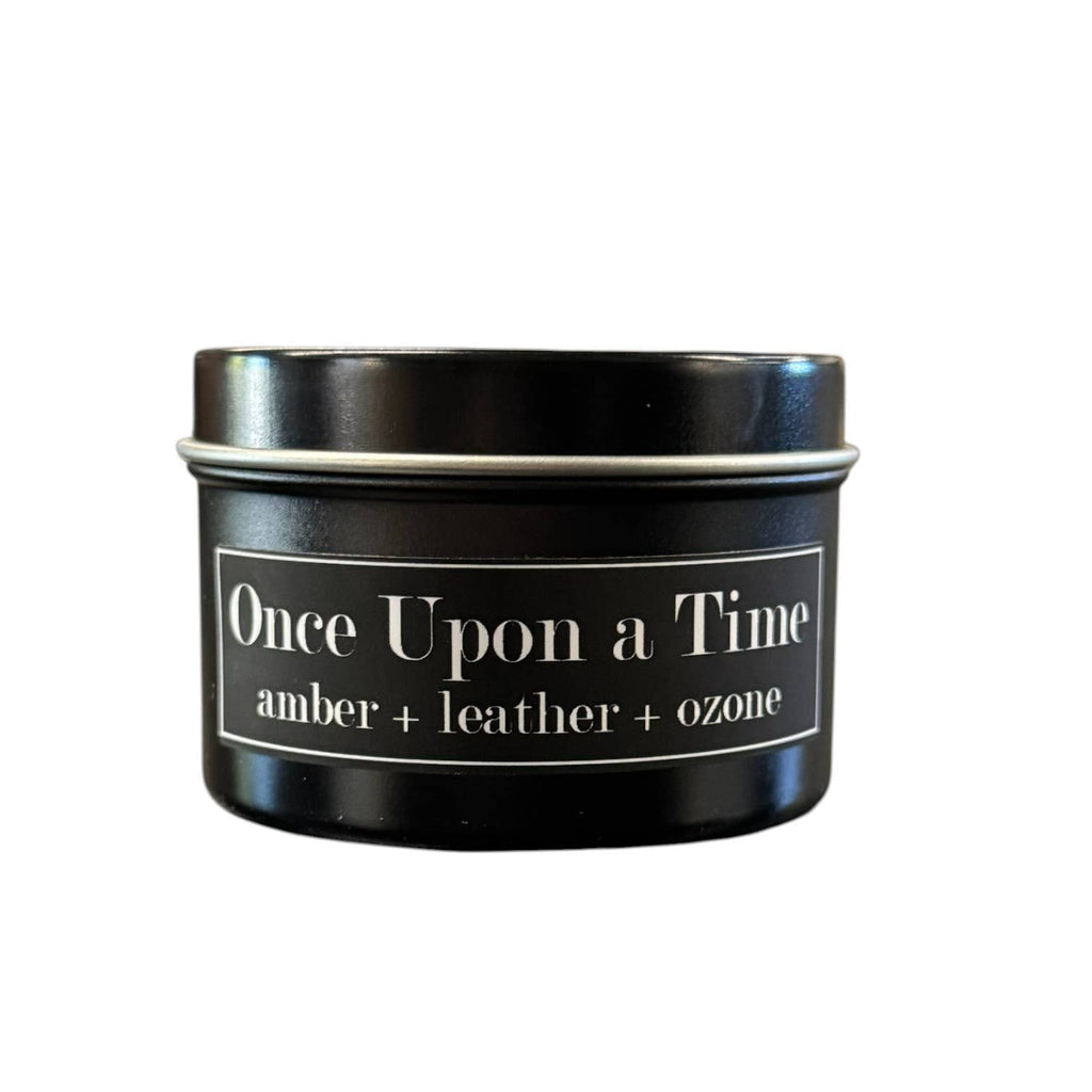 Once Upon a Time Candle *New Scent!* Amber + Leather + Ozone
