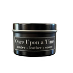 Once Upon a Time Candle *New Scent!* Amber + Leather + Ozone