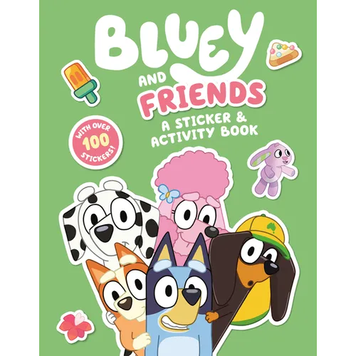 Bluey and Friends: A Sticker & Activity Book