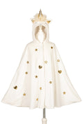 Unicorn Costume Cape for Kids (off white) - Carnival & Festive Use