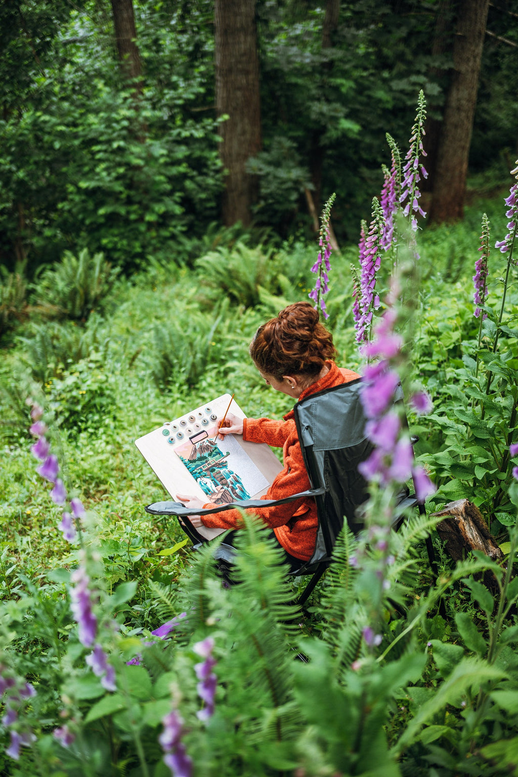 Mount Rainier National Park | 8x10 paint-by-number kit