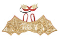 Red dragon wings + mask - Costume Accessory for Kids - Carnival & Festive Use