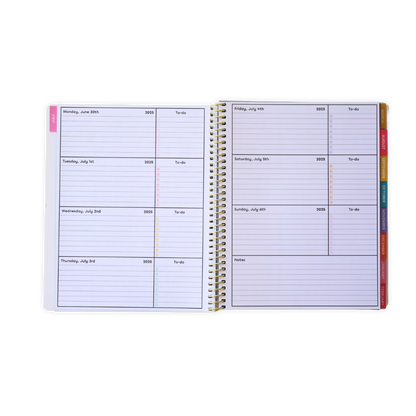 Gimme Multicolor Stripes - WEEKLY Everyone™ Planner by BERTEAU & Co.