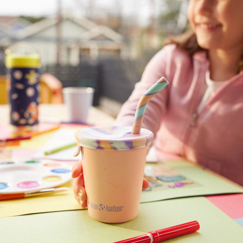 10oz Kid's Cup with Straw Lid