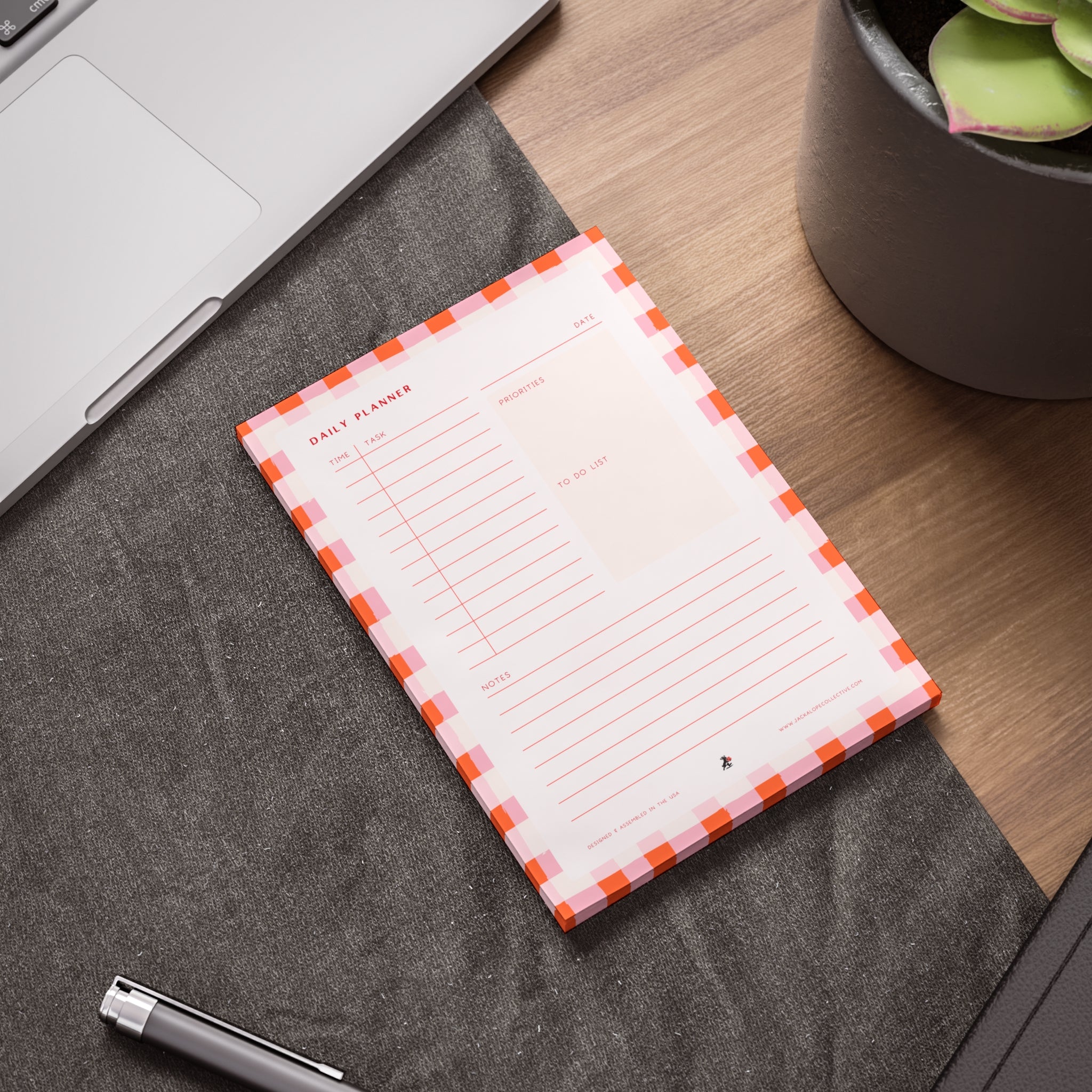 Daily Planner Post-it® Note Pad — Picnic Kid