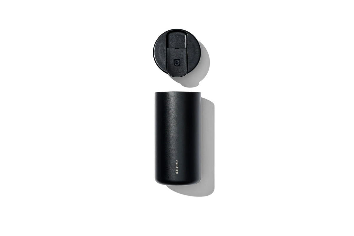 12oz Nomad Flip Tumbler - Black
