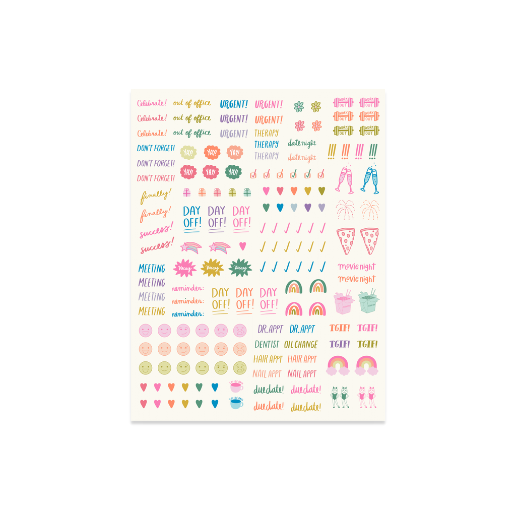 Planner Sticker Sheets