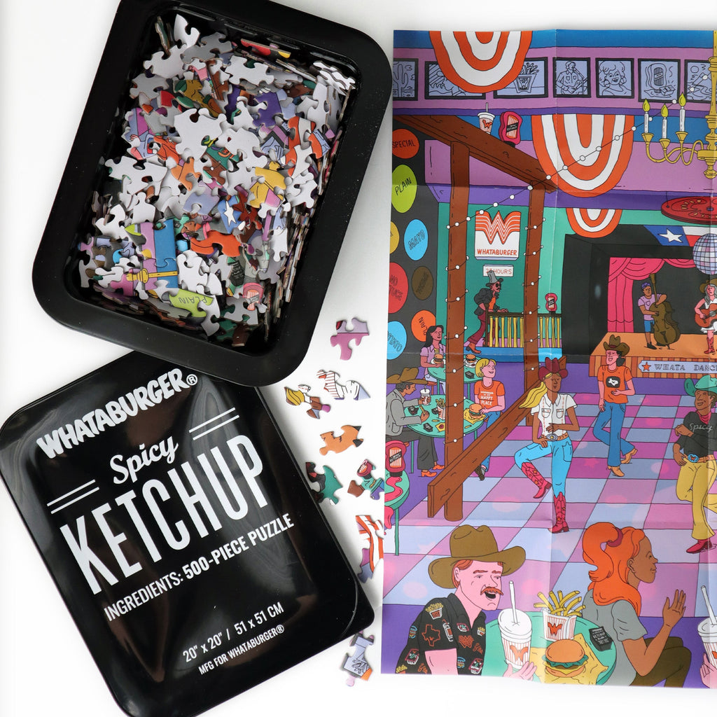 Whataburger Spicy Ketchup Puzzle