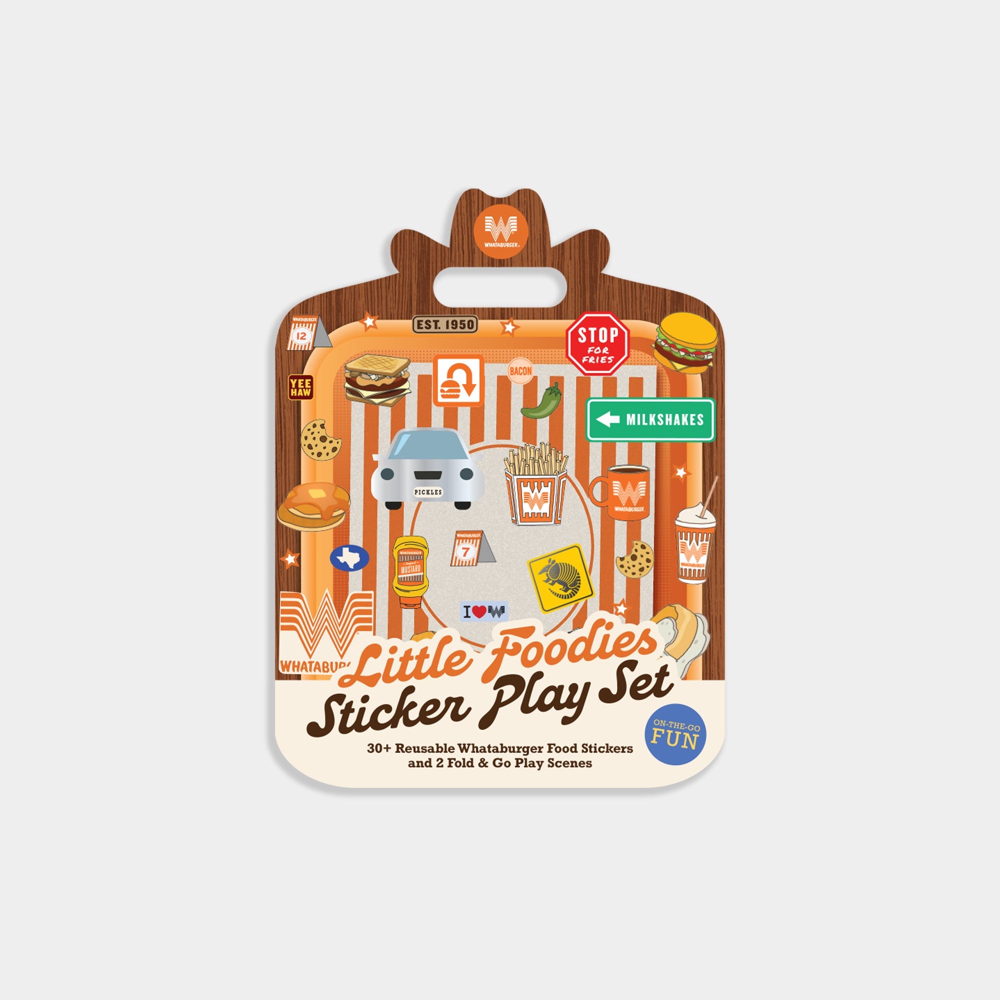 Little Foodies Reusable Sticker Play Set