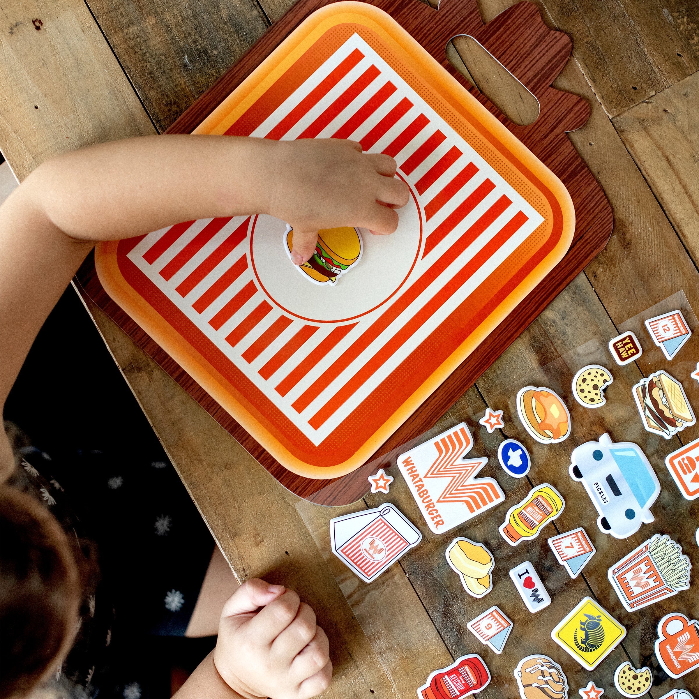 Little Foodies Reusable Sticker Play Set