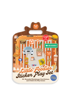 Little Foodies Reusable Sticker Play Set