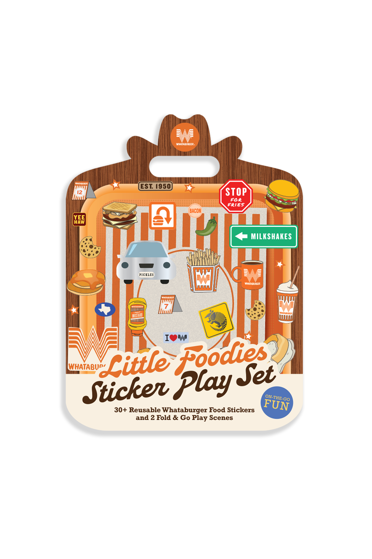 Little Foodies Reusable Sticker Play Set