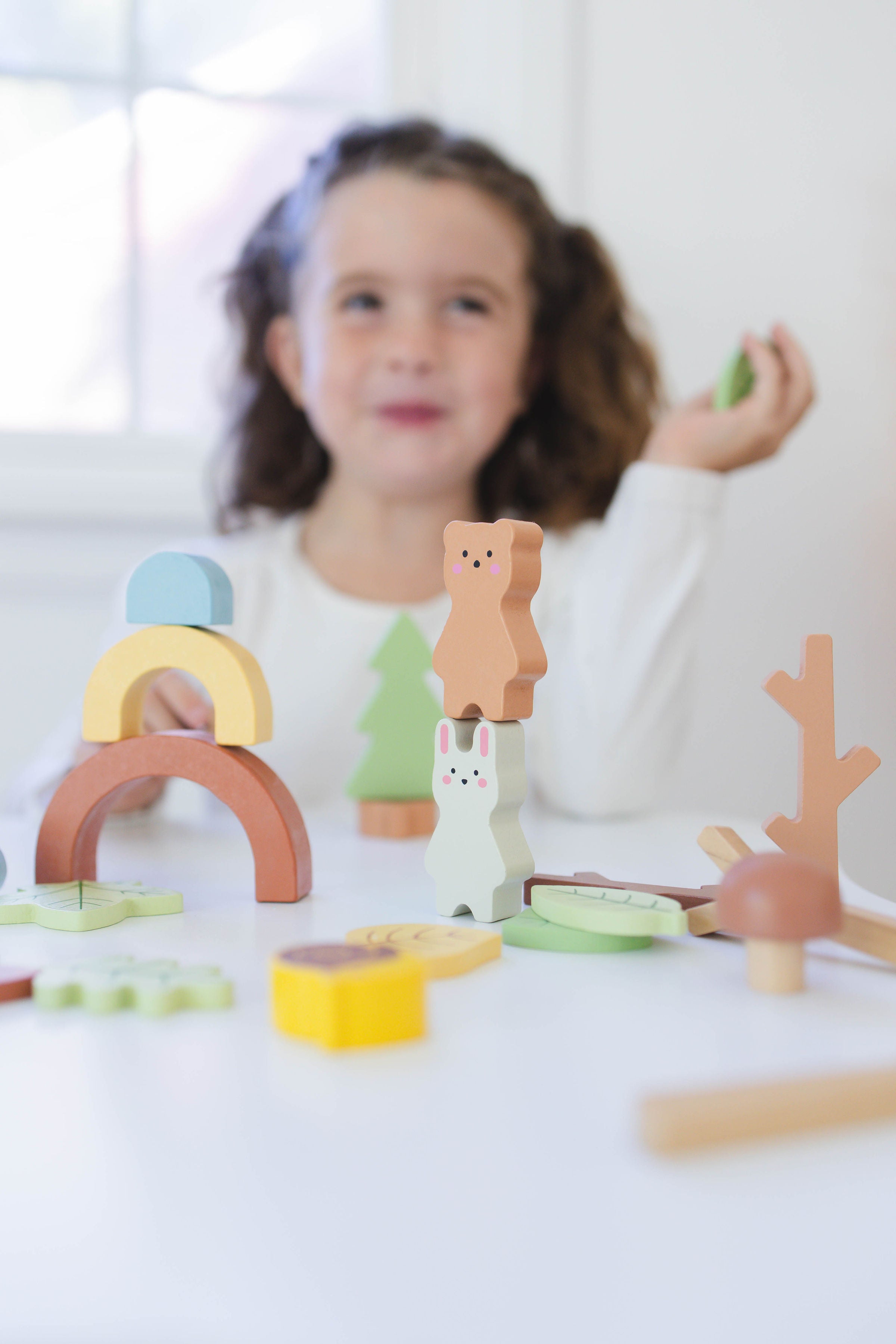 Wooden Forest Sensory Bin