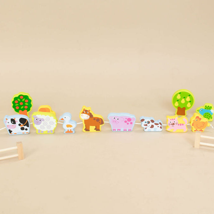 Farm Play Set Lacing Toy