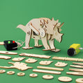 Dinosaur Robot DIY Kit – Triceratops | STEM Toy & Craft Kit