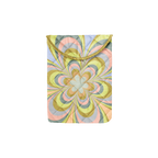 Kaleidoscope Floral Puffy Foldover Laptop Sleeve