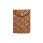 Smiley Puffy Foldover Laptop Sleeve