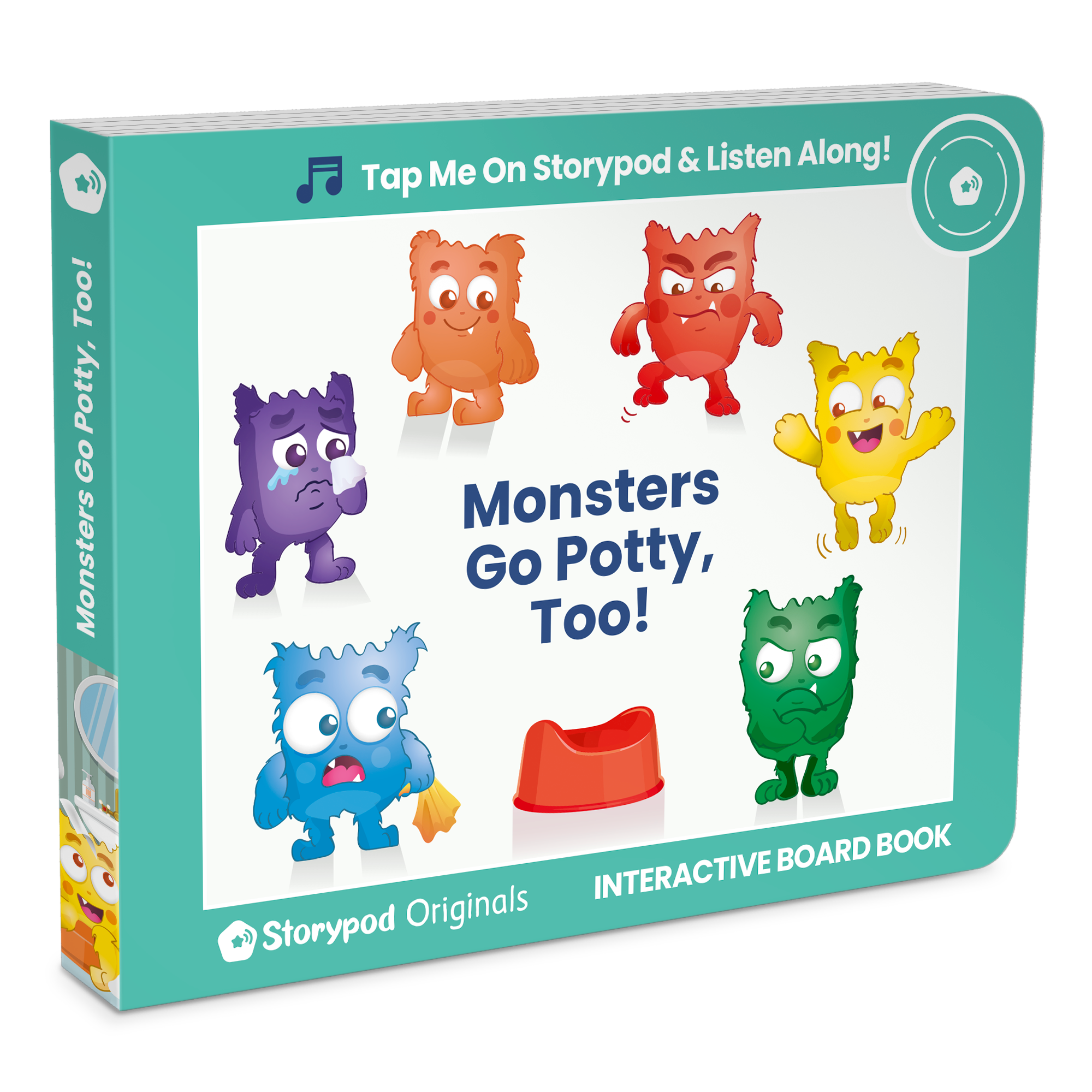 Monsters Go Potty, Too!