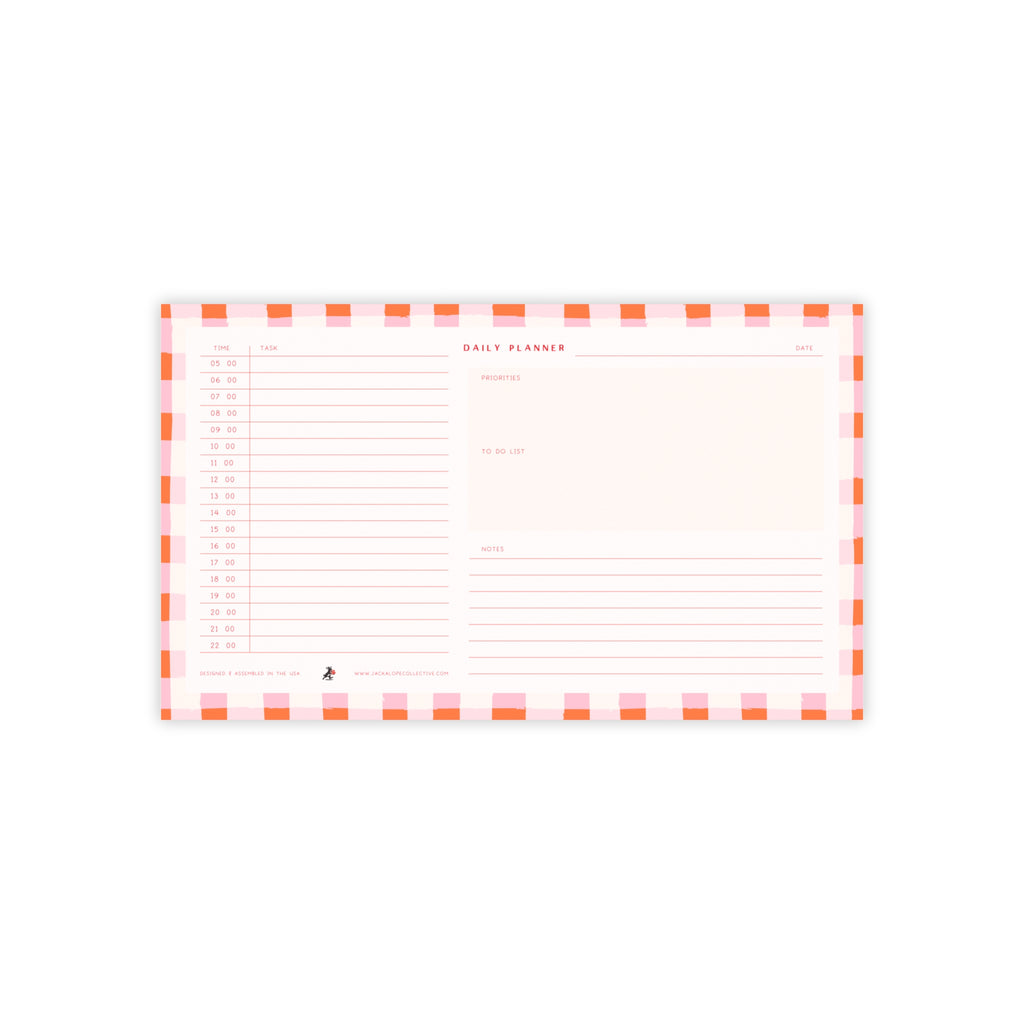 Daily Planner Post-it® Note Pad — Picnic Kid