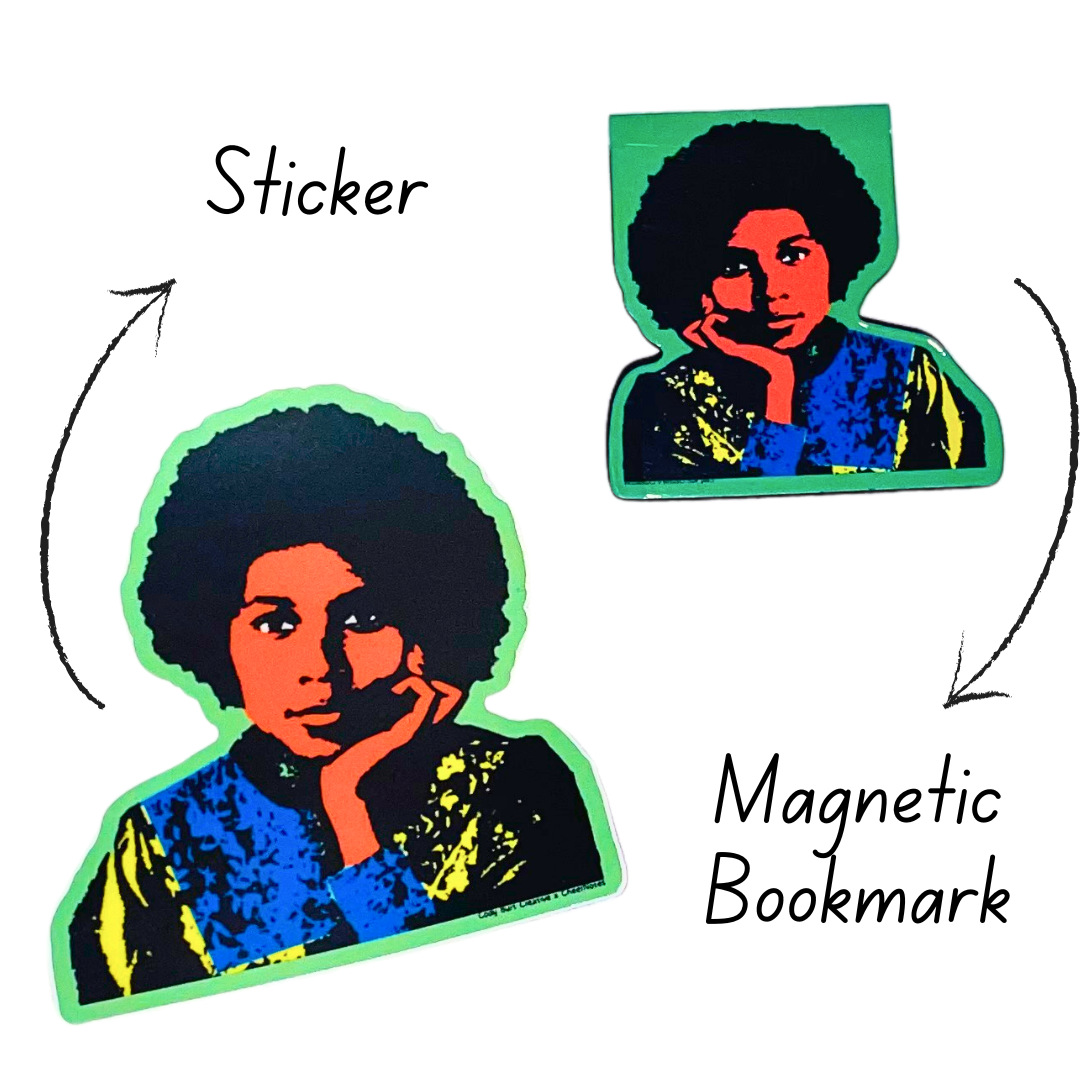 bell hooks Magnetic Bookmark