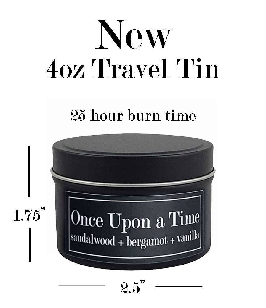 Once Upon a Time Candle *New Scent!* Amber + Leather + Ozone