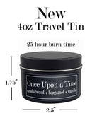 Once Upon a Time Candle *New Scent!* Amber + Leather + Ozone