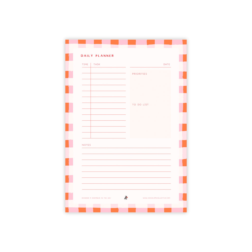 Daily Planner Post-it® Note Pad — Picnic Kid
