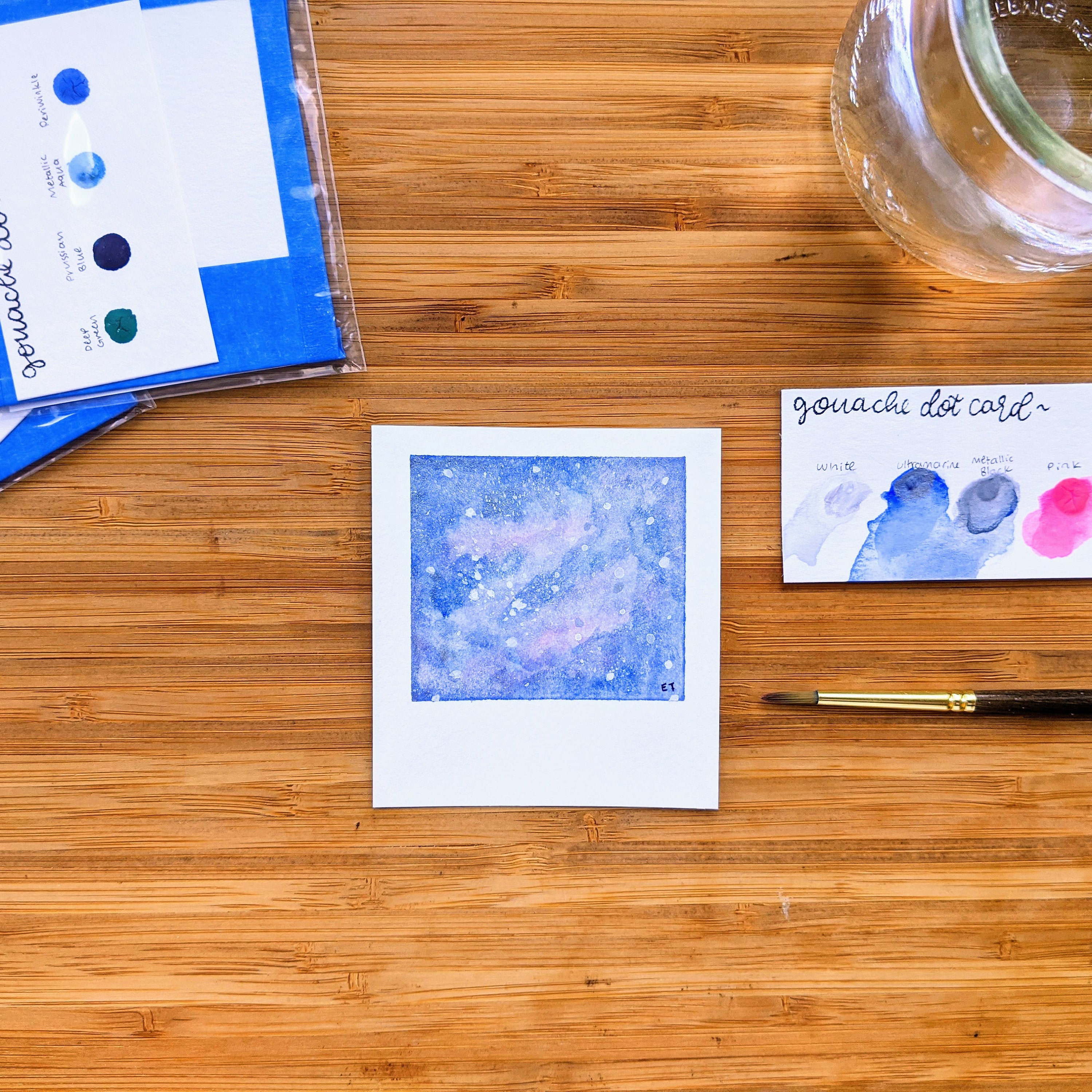 Mini Painting Kit- Galaxy