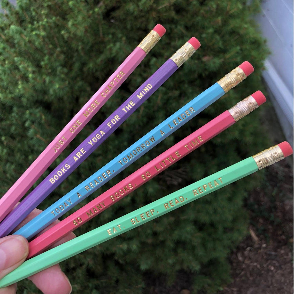 Book Lover Pencil Set for Readers - Best Seller