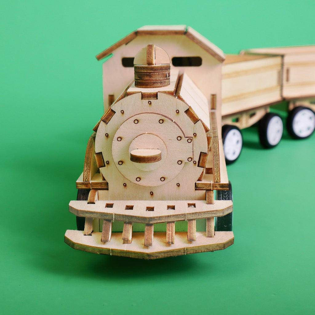 Train DIY Kit — Build Your Own Motor-Driven STEM Toy